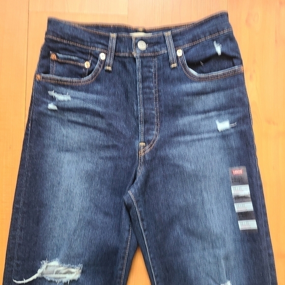 Nwt LEVI'S Ribcage Straight Ankle - Picture 3 of 13